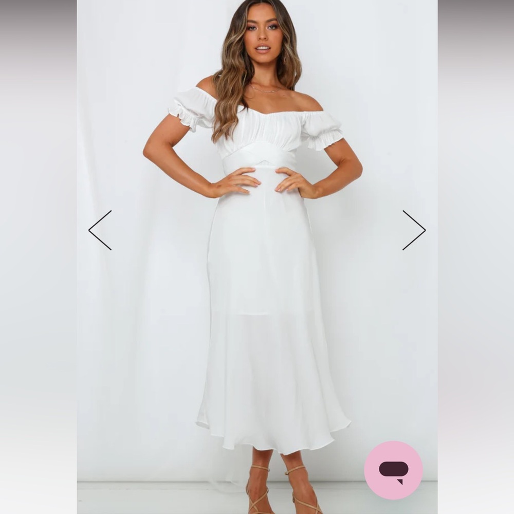 SKY CHILD MAXI DRESS WHITE - Hello Molly